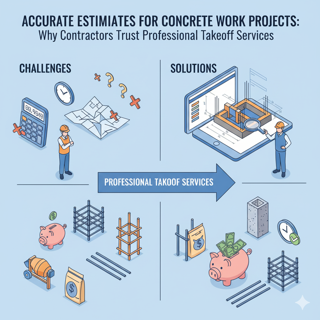 accurate estimates for concrete work projects why contractors trust professional takeoff services (abs)
