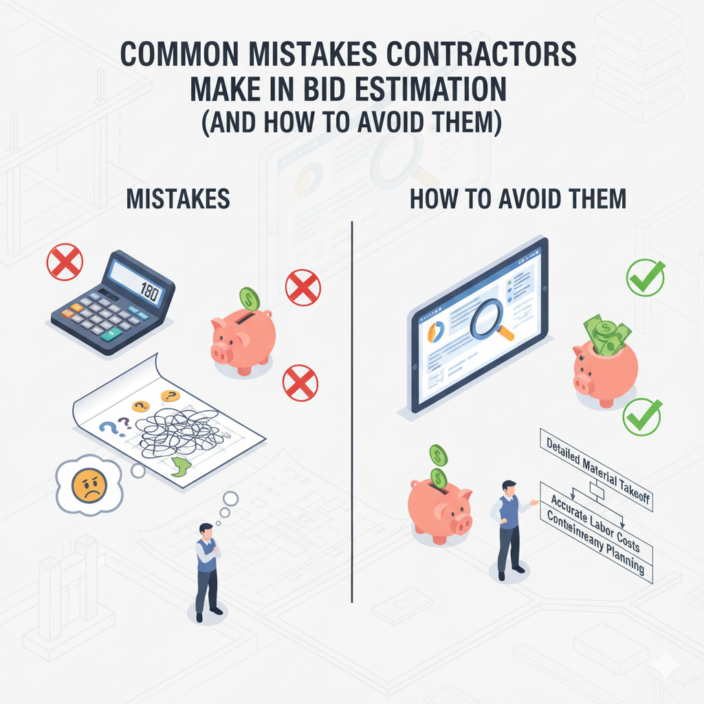 common mistakes contractors make in bid estimation (and how to avoid them) (abs)