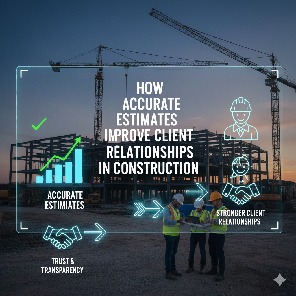 how accurate estimates improve client relationships in construction (abs)